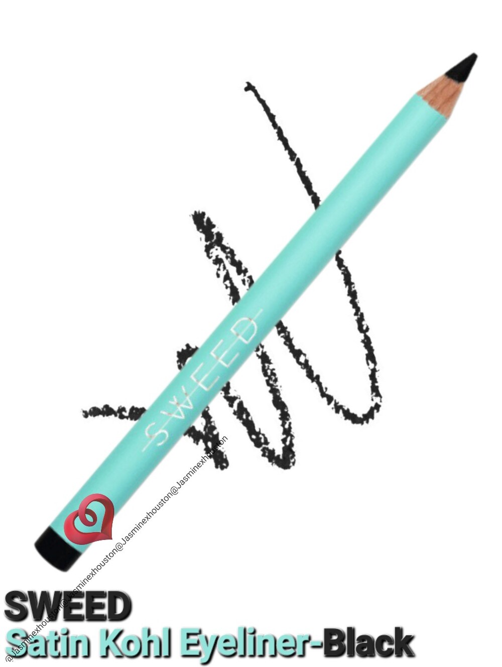 SWEED Satin Kohl Eye Pencil Eyeliner In Black
